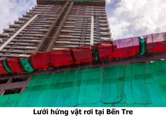 Lưới hứng vật rơi tại Bến Tre