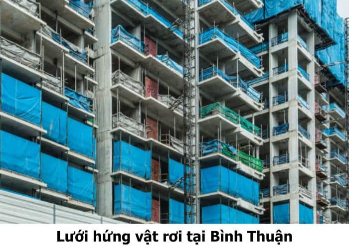 Lưới hứng vật rơi tại Bình Thuận