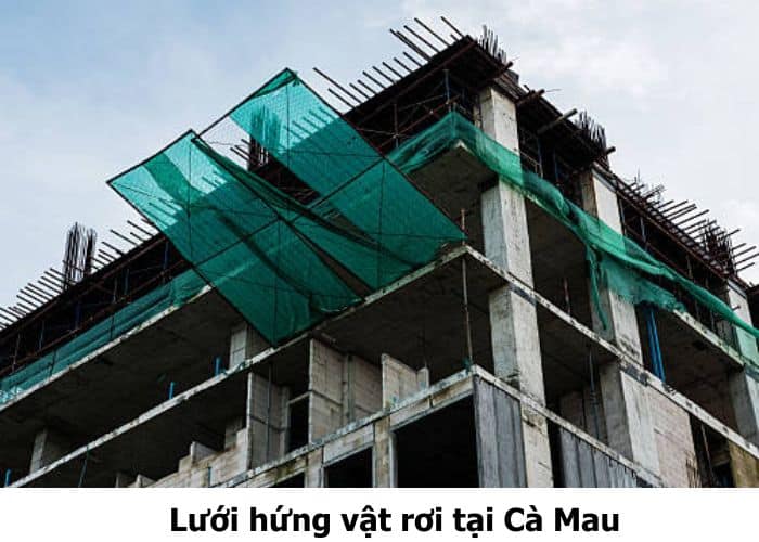 Lưới hứng vật rơi tại Cà Mau