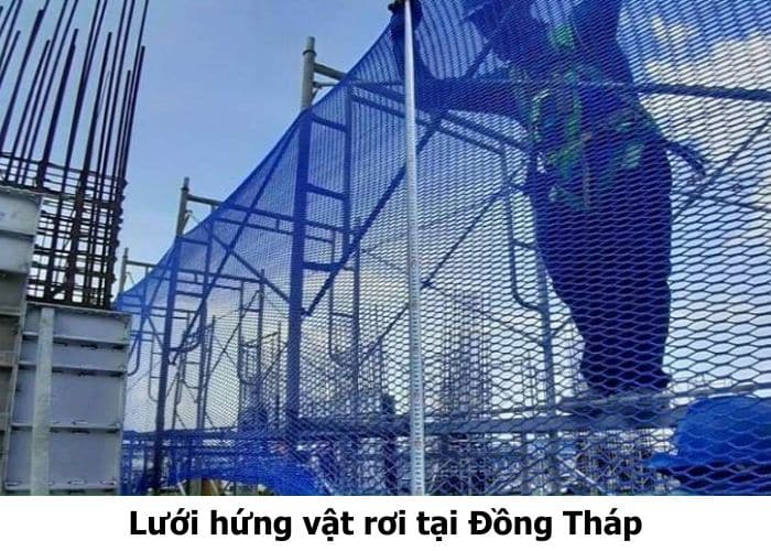 Lưới hứng vật rơi tại Đồng Tháp