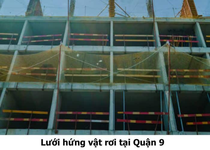 Lưới hứng vật rơi tại Quận 9