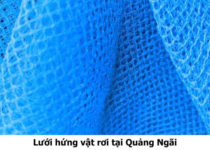 Lưới hứng vật rơi tại Quảng Ngãi