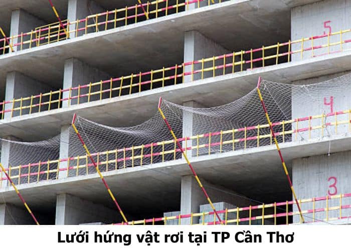 Lưới hứng vật rơi tại TP Cần Thơ