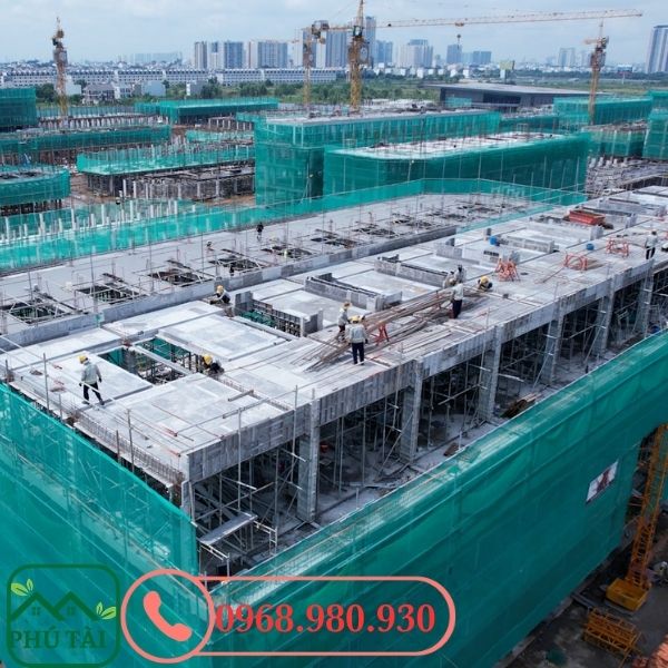 Lưới Bao Che 80g Cung cấp lưới bao che 80gr tới chân công trình